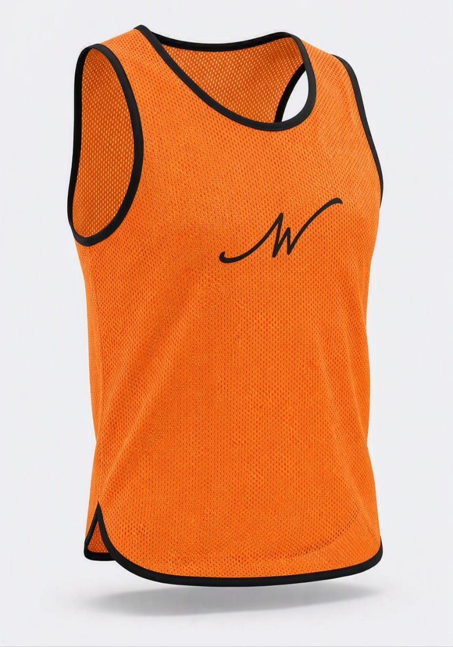 Orange training bib