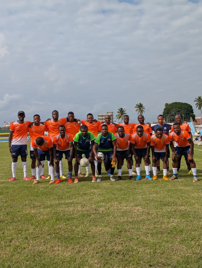TRC Tanga Sports Club player in a custom NIA kit